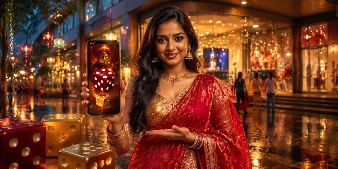 Mumbai woman playing dice game responsibly